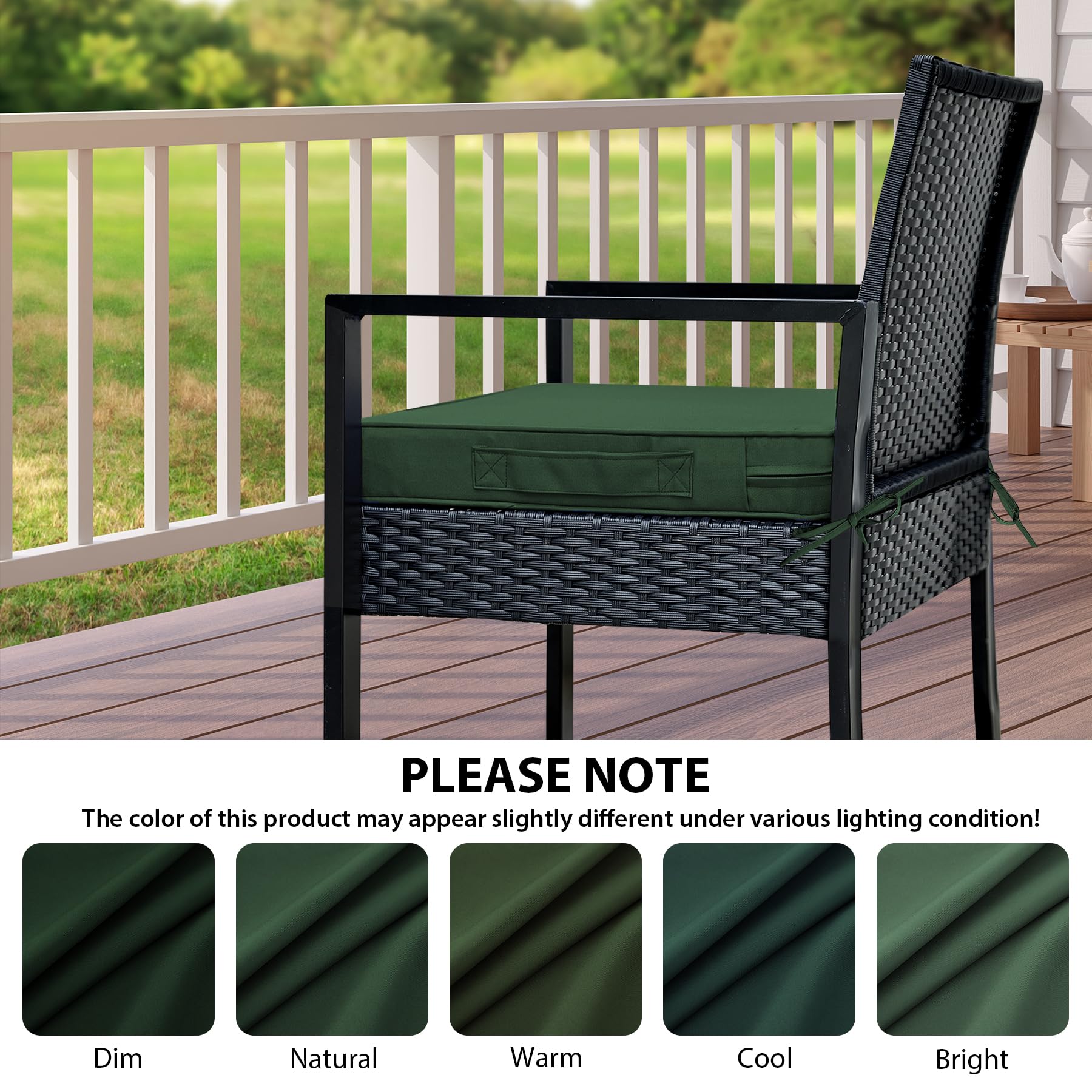 IPYNBAP piped edges help maintain cushion shape