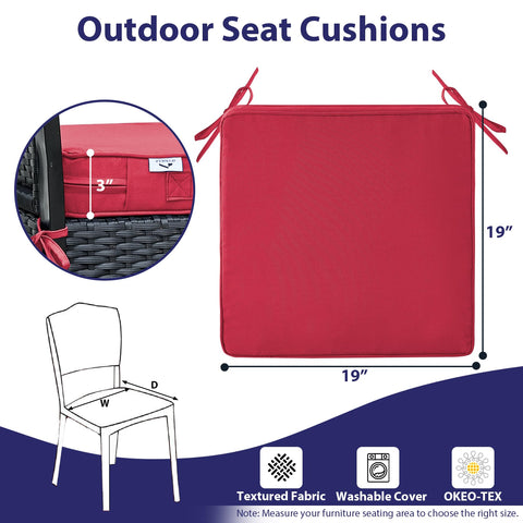 IPYNBAP removable machine-washable cover simplifies cleanup after outdoor gatherings.