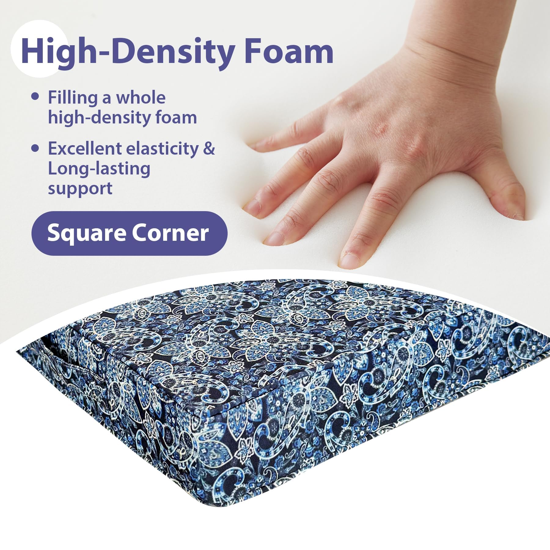 IPYNBAP removable machine-washable cover simplifies cleaning