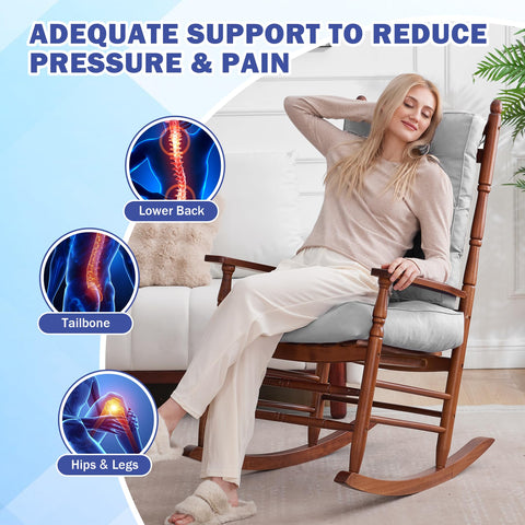 IPYNBAP rocking chair cushion vacuum-packed packaging expands after 24 hours