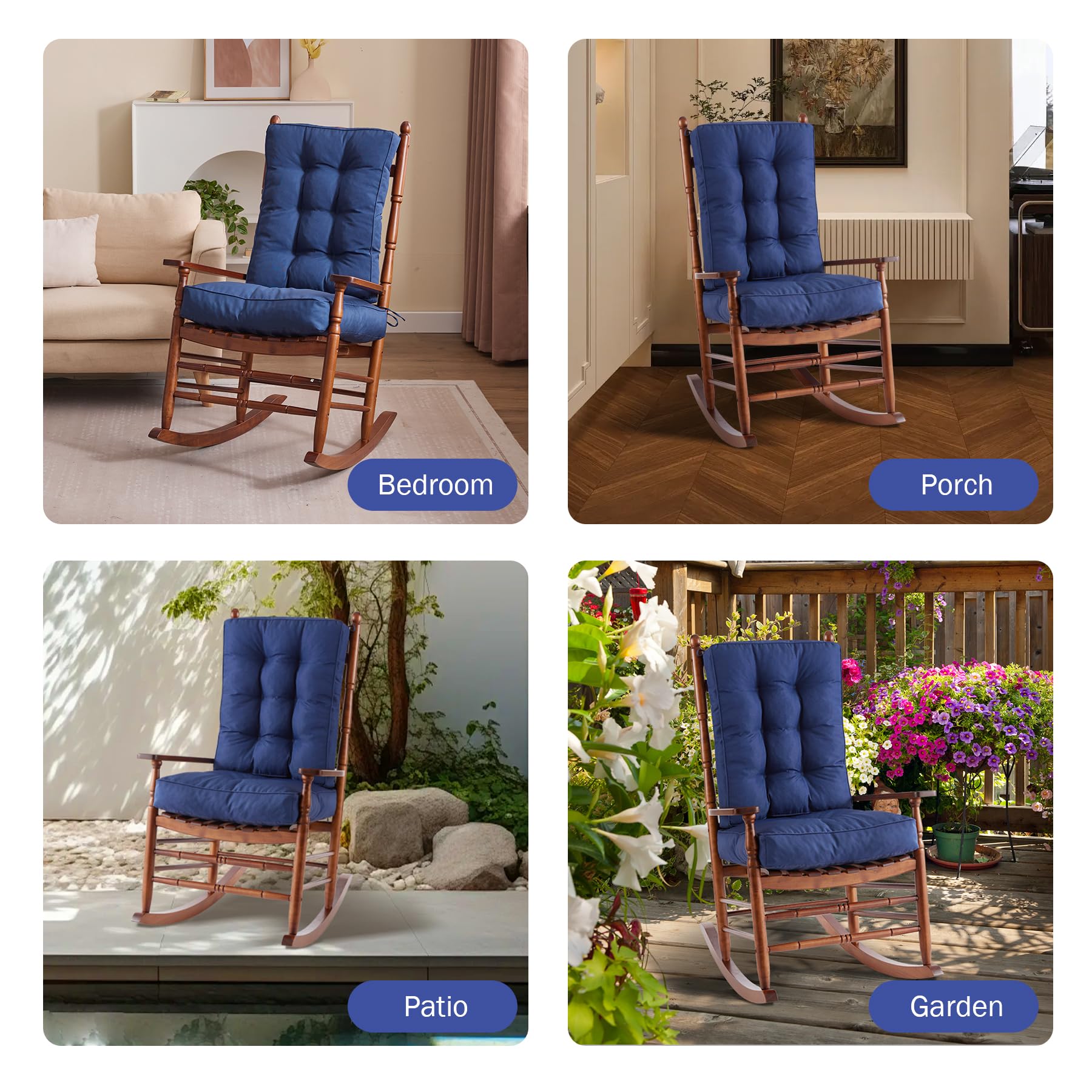 IPYNBAP indoor-outdoor use ready cushion set for versatile seating