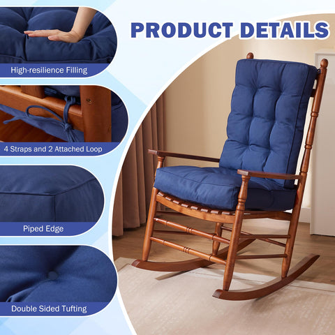 IPYNBAP tufted edge cushion features elegant piping for lasting shape