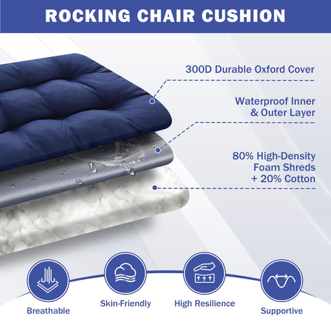 IPYNBAP waterproof fabric cushion showcases durable, weather-ready performance for outdoor patios
