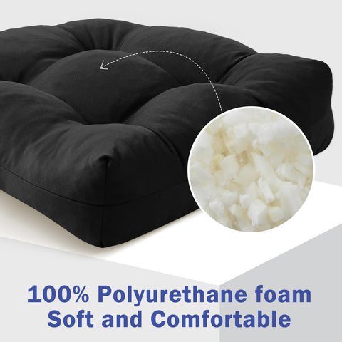 IPYNBAP cushions with adjustable straps stay secure on chairs.