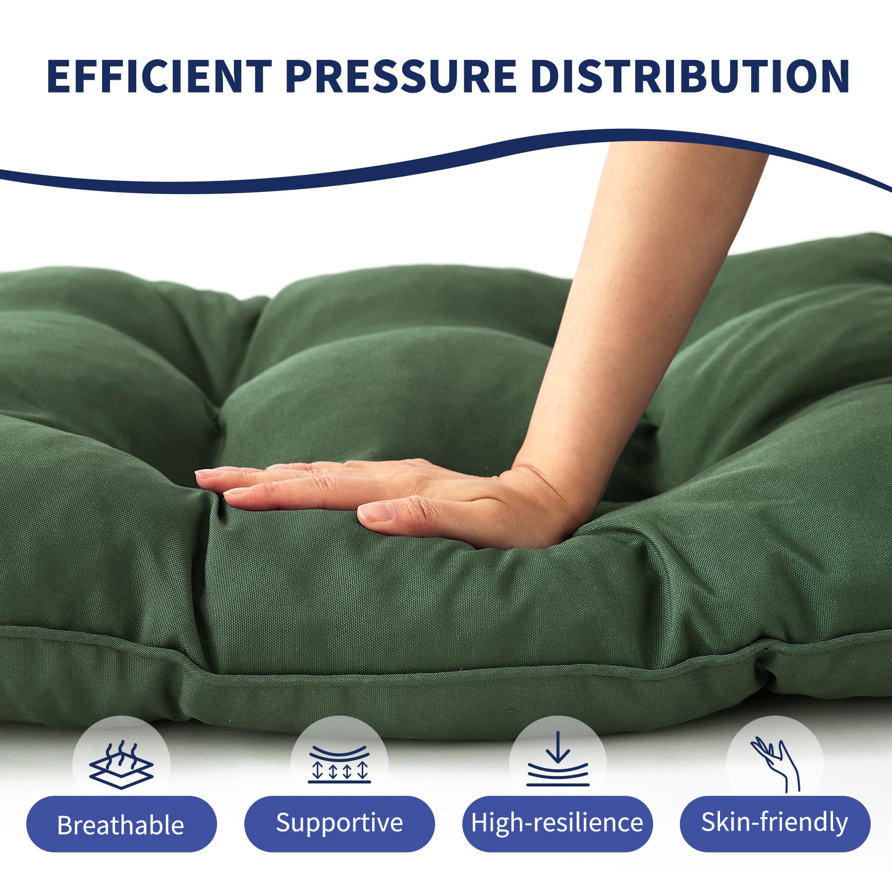 IPYNBAP stain-resistant cover makes cleaning quick and simple after outdoor adventures.