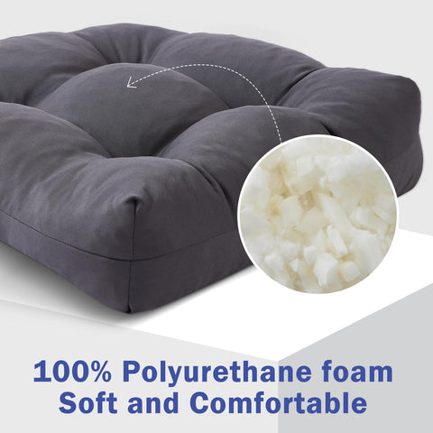 IPYNBAP waterproof fabric outdoor cushion highlighting water-repellent finish for outdoor use