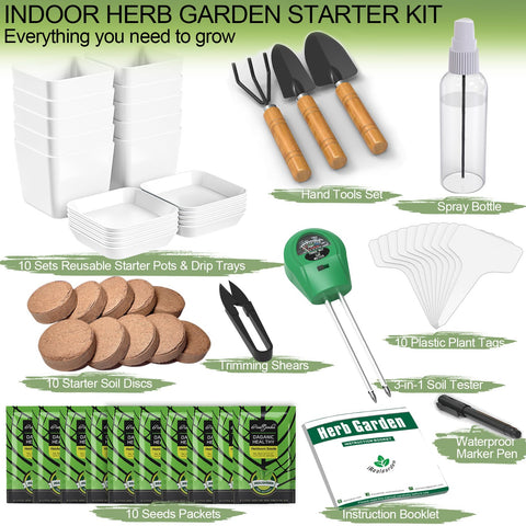 Irealgarden reusable pots and soil discs for easy, eco-friendly gardening