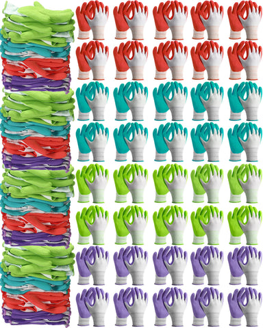 Irenare garden gloves green bulk with breathable grip for yard tasks