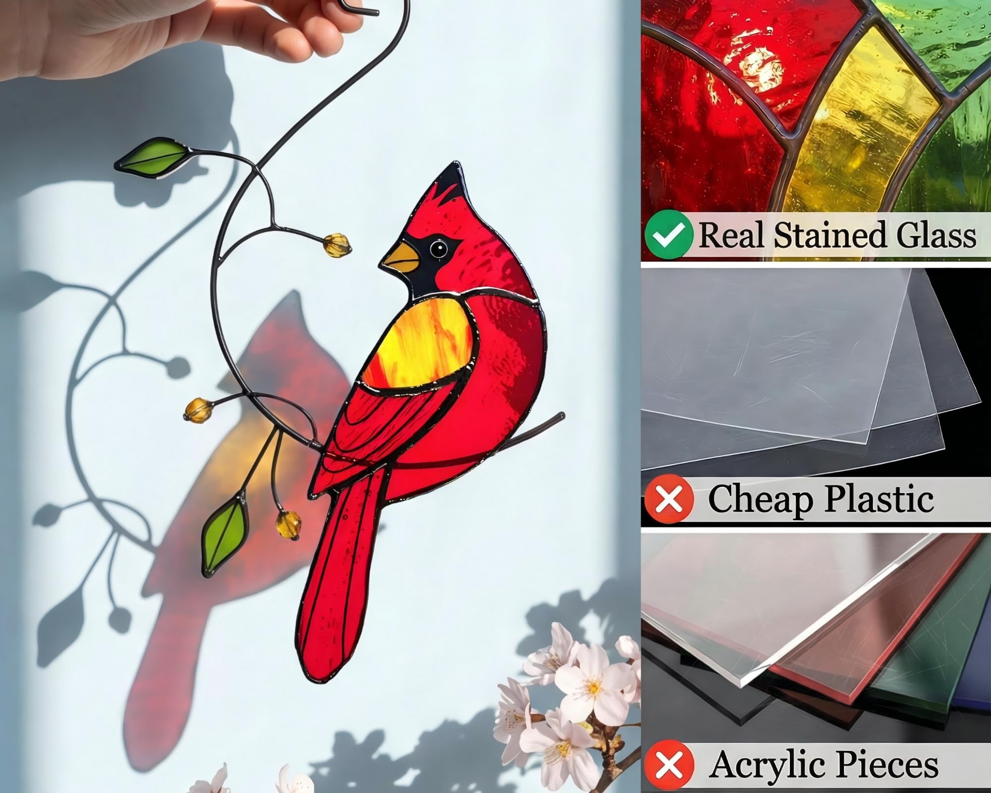 IriCrist handmade suncatcher comes in a gift-ready box for mom or grandma.
