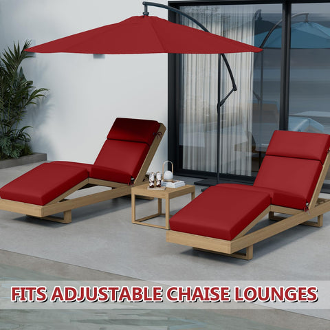 Iristykilin chaise lounge cushion vacuum-packed and expands before use