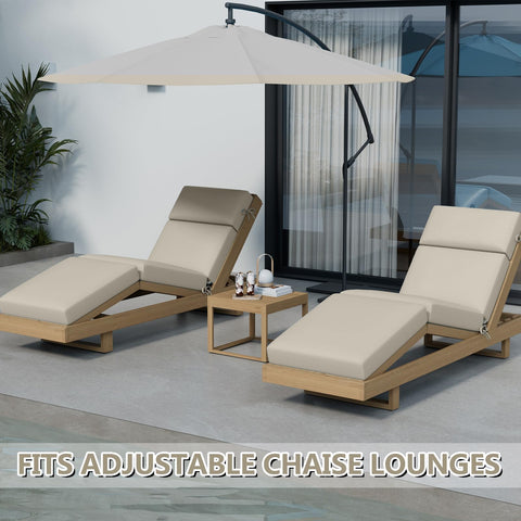 Iristykilin cushions with side straps stay in place during use