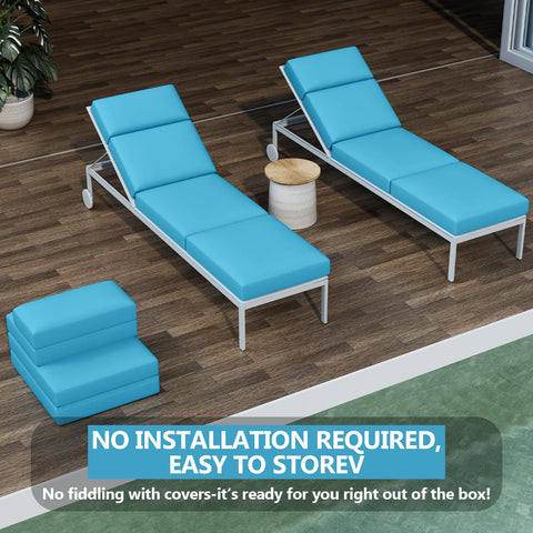 Waterproof, wipe-clean surface of Iristykilin lounge cushion for easy maintenance