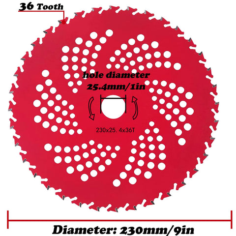 Two-pack adapter kit for easy blade mounting on a trimmer