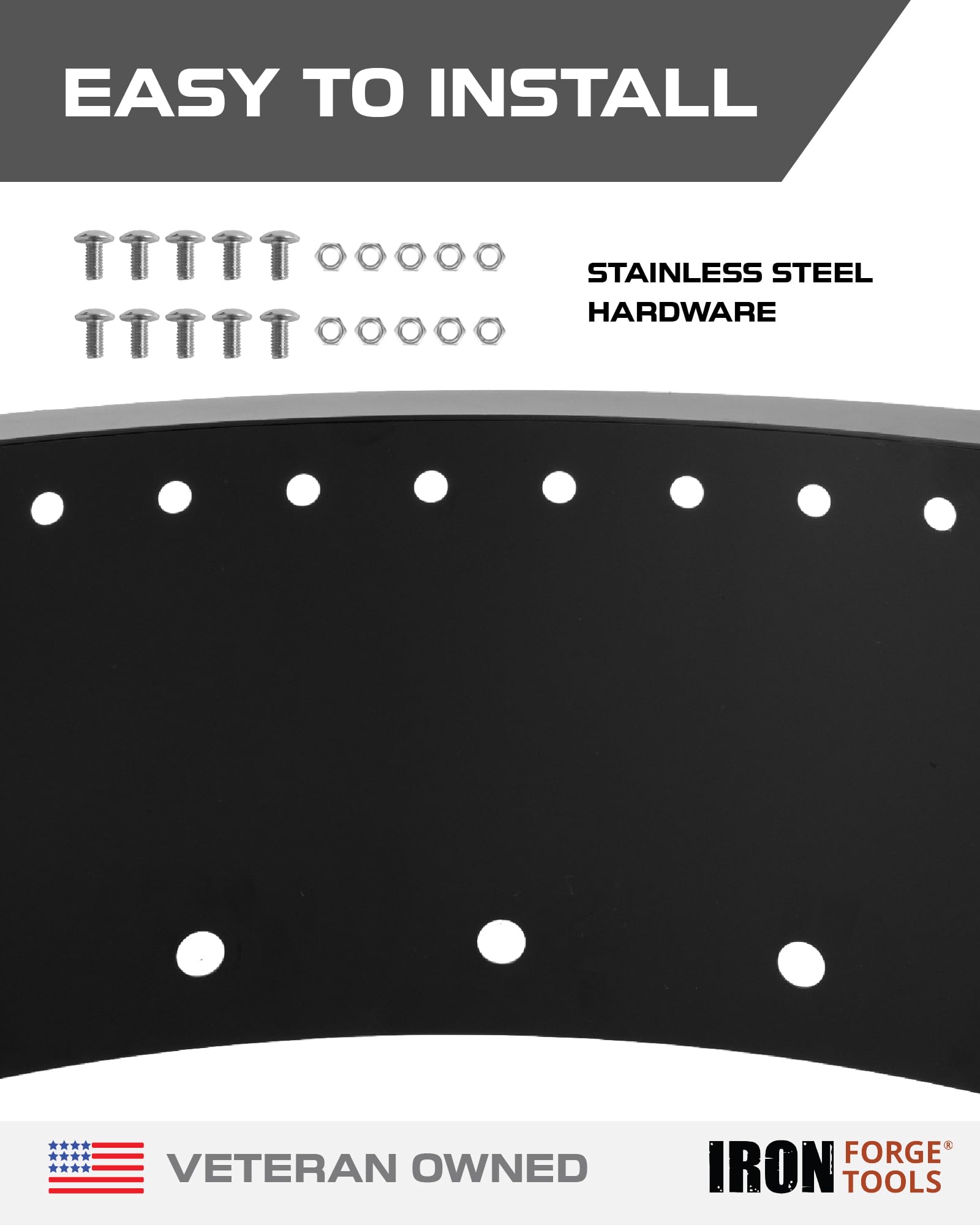 Iron Forge Tools smokeless ring close-up, durable steel construction for lasting use