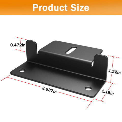 IRONDIY lightweight aluminum Z brackets shown for durable roof mounting.