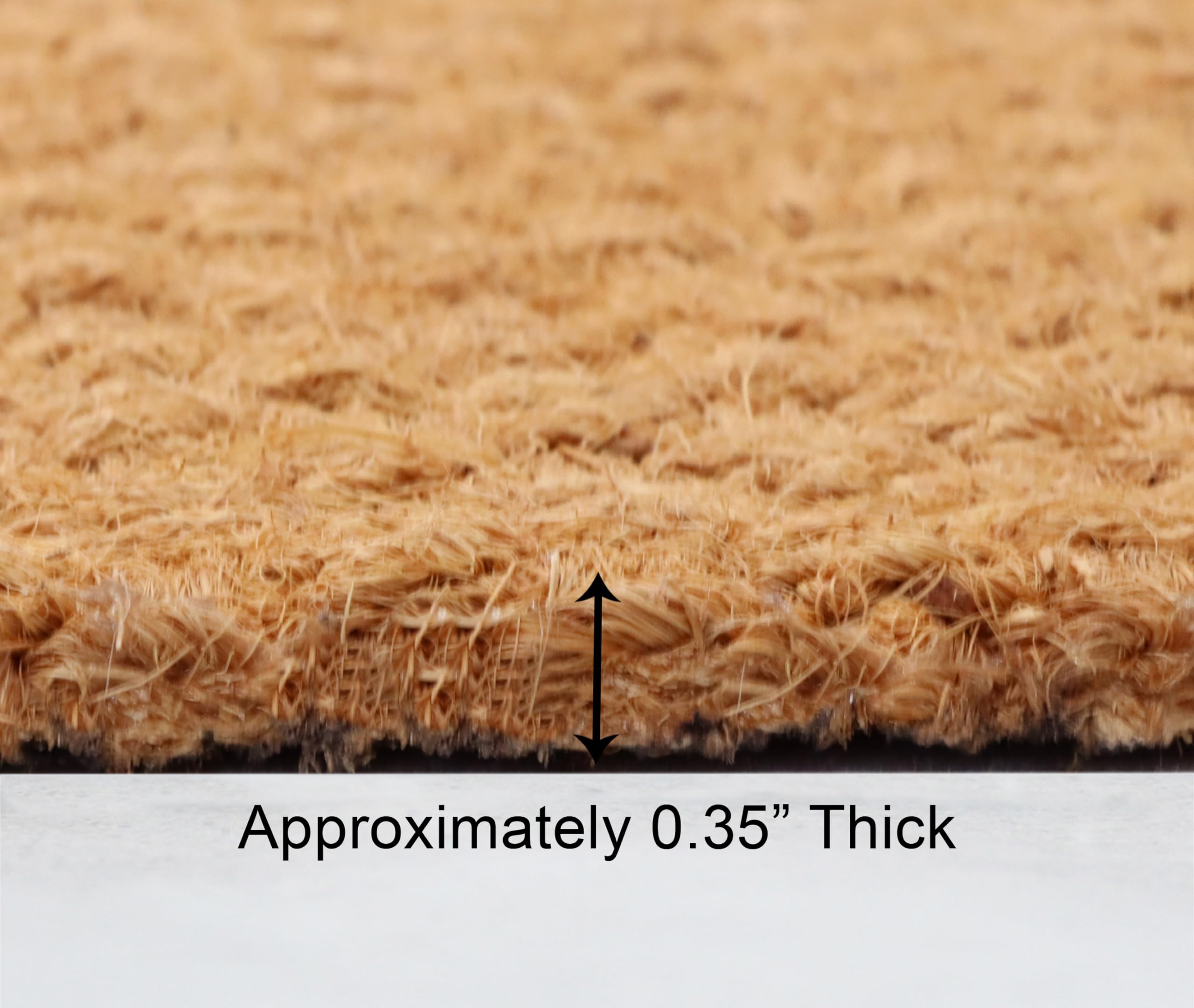 IRONGATE coir doormat easy-clean surface simplifies maintenance and quick refresh.