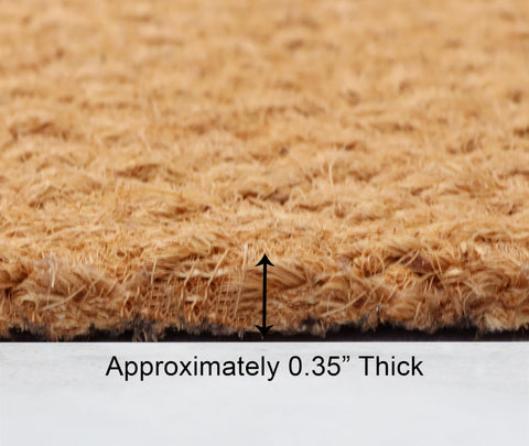 IRONGATE coir doormat easy-clean surface simplifies maintenance and quick refresh.