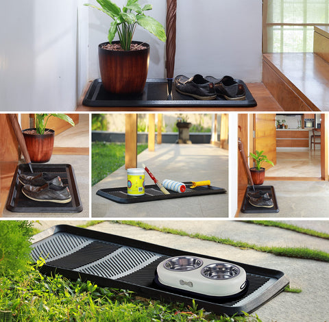 IRONGATE heavy-duty rubber boot tray resists cracking in harsh conditions.
