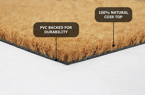 IRONGATE low-profile doormat fits under doors