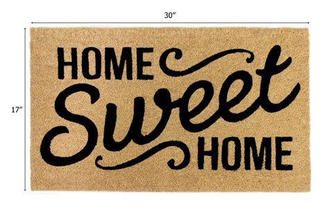 IRONGATE Doormat back vinyl anti-slip layer prevents movement on slick floors