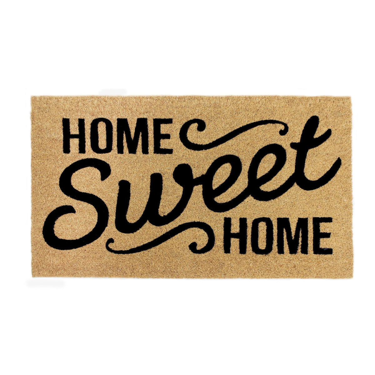 IRONGATE Welcome Doormat in coco coir, front-door view, traps dirt and welcomes guests