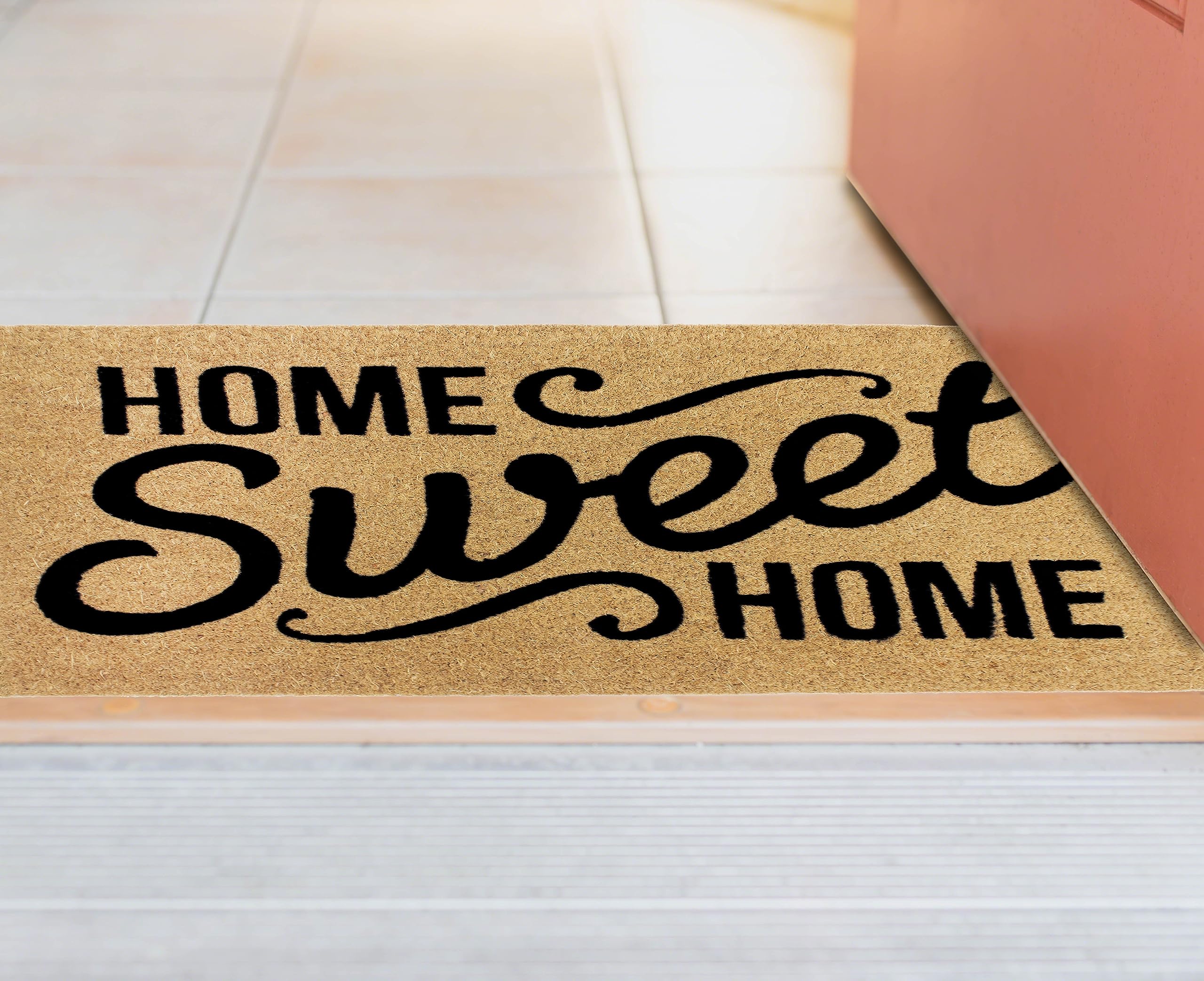 IRONGATE Coir doormat preserves form through rain and sun