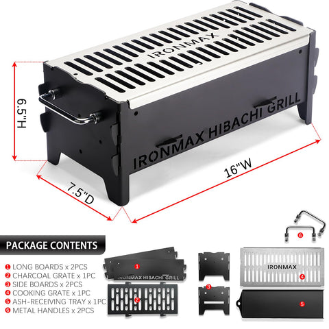 IRONMAX folded-compact form demonstrates lightweight storage in small spaces.