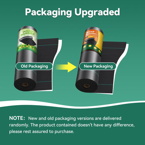 iropro rolled-storage weed barrier fabric showing fold and roll design