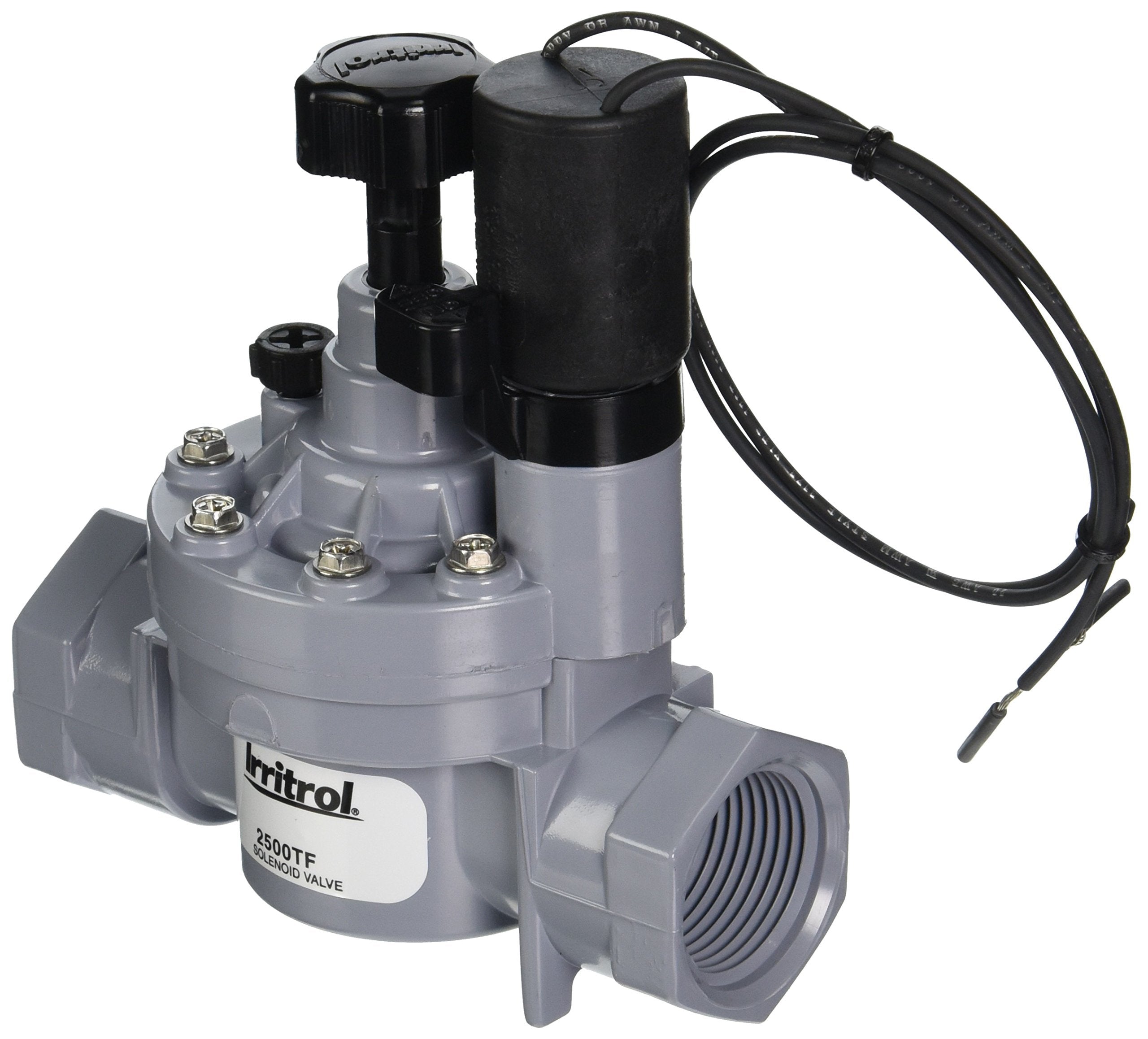 Irritrol 2500TF globe valve with flow control for reliable irrigation in dirty water.