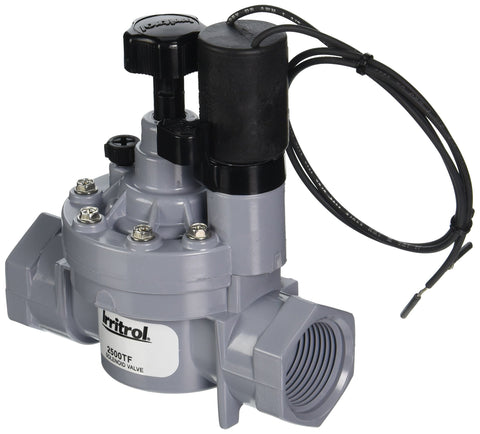 Irritrol 2500TF globe valve with flow control for reliable irrigation in dirty water.