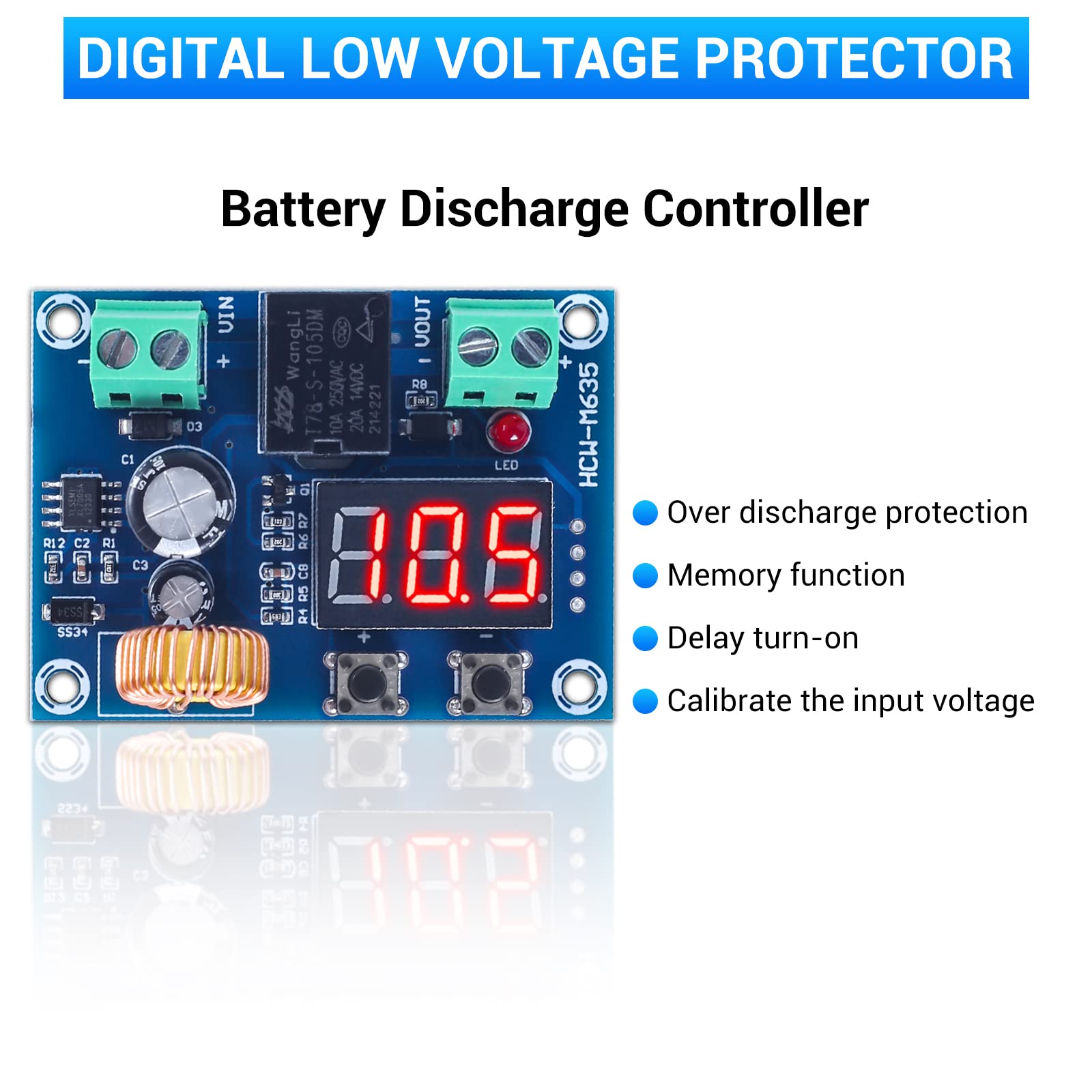 IS ICSTATION DLVP auto-disconnect feature helps prevent battery over-discharge in harsh environments.