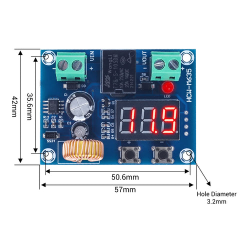 IS ICSTATION DLVP compact size with clear markings for easy mounting.