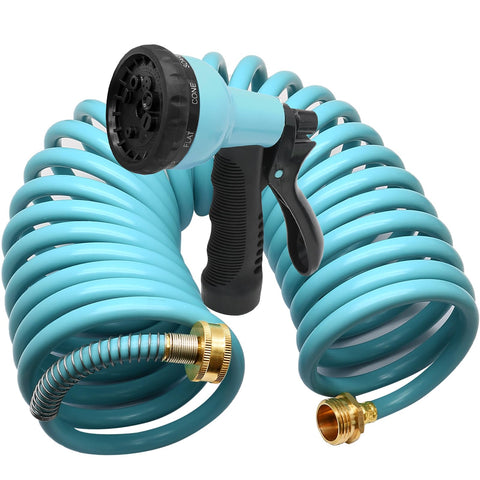 ISDVBUY retractable coil design saves space during storage.