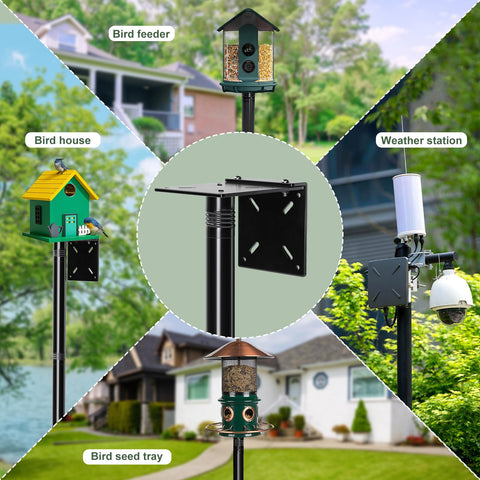 ISENLAND adjustable-height pole enables versatile placement for different setups.