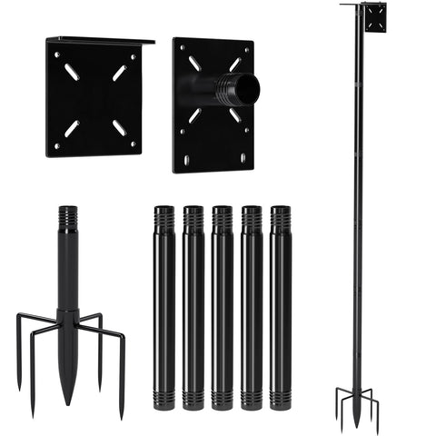 ISENLAND quick-height setup with threaded sections for easy assembly.