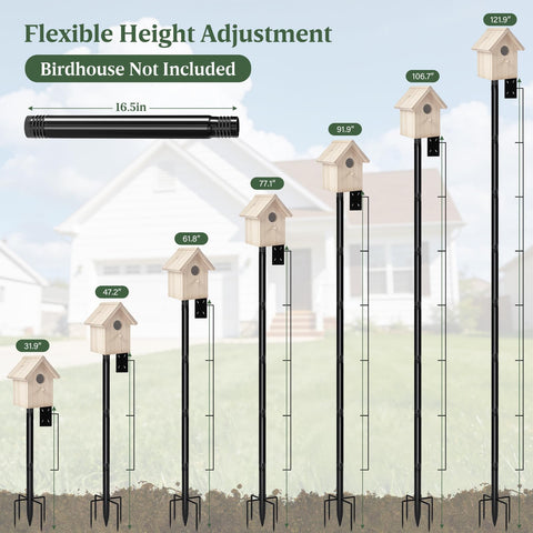 ISENLAND garden-ready pole for patios, lawns, and backyards.