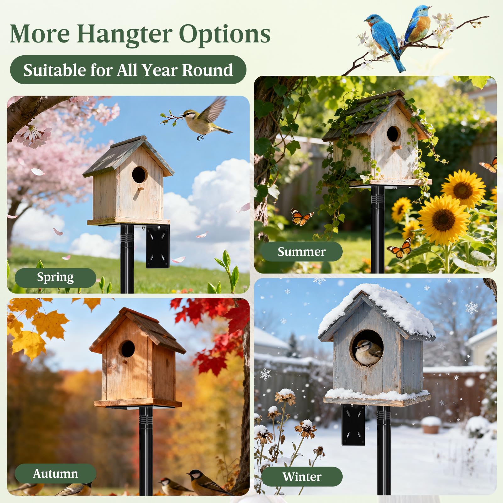 ISENLAND rust-resistant outdoor pole withstands wind and weather.