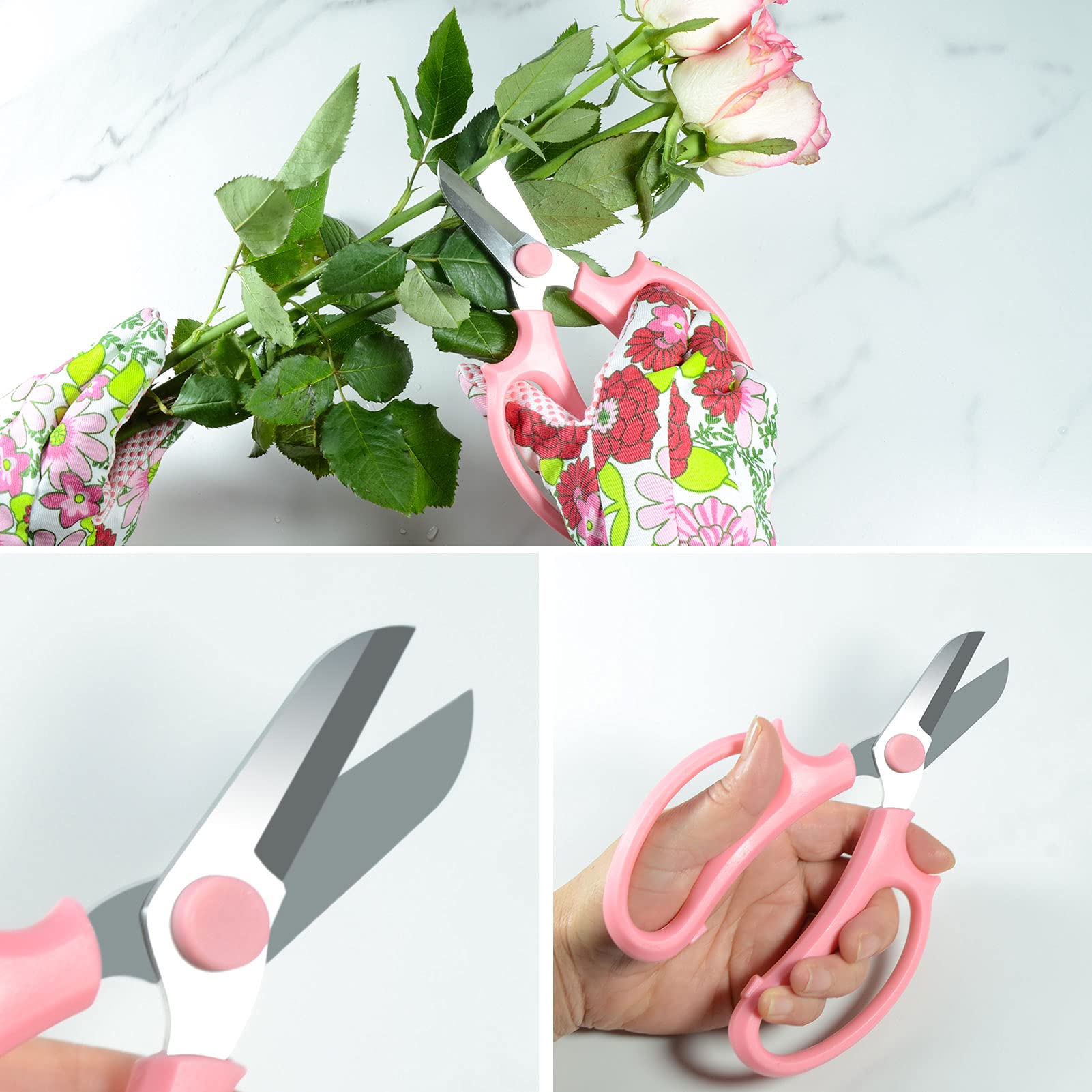 ISHEID one-handed operation eases rose trimming