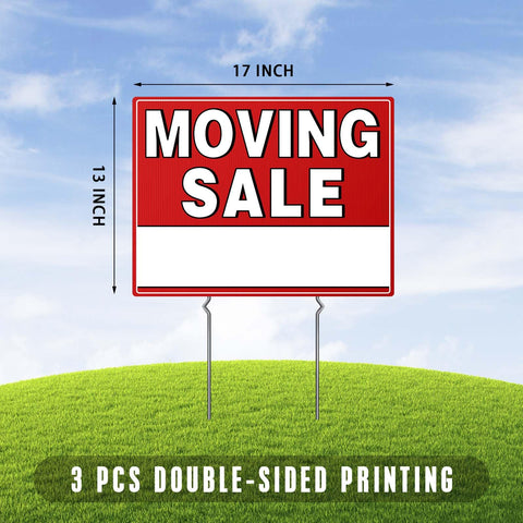 ISIYHCC 17x13 double-sided sign provides clear direction for buyers