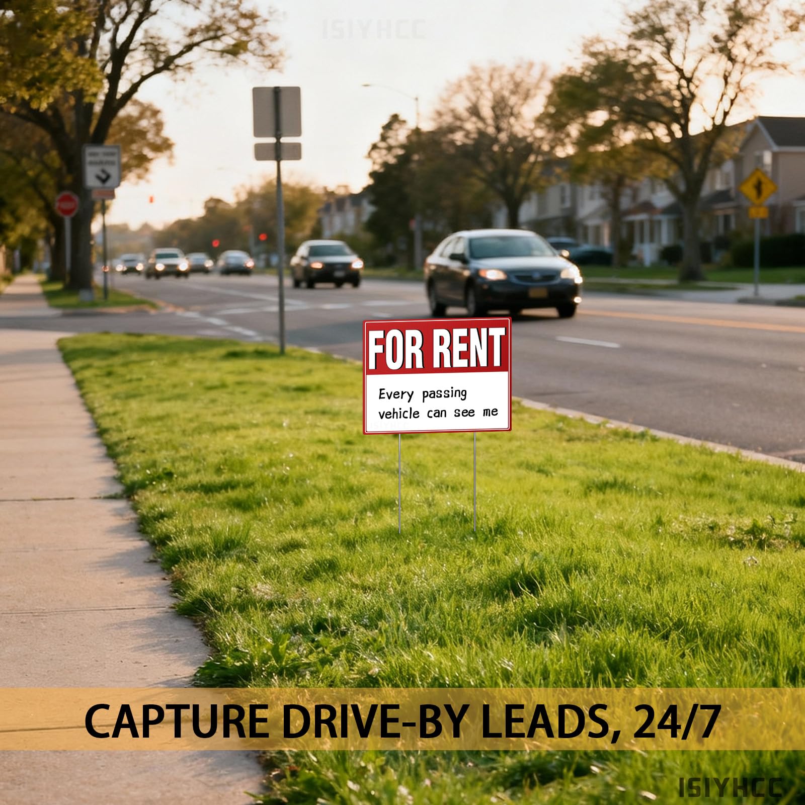 ISIYHCC weatherproof signs perform in sun, rain, and wind