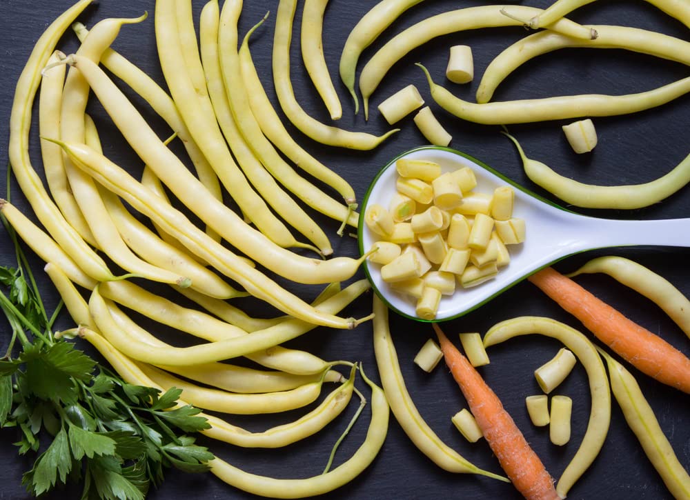 Isla's Garden Seeds Cherokee Wax Beans great for steaming or stir-fry