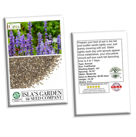 Isla's Garden Seeds gift ready seed packet great planting gift idea for gardeners