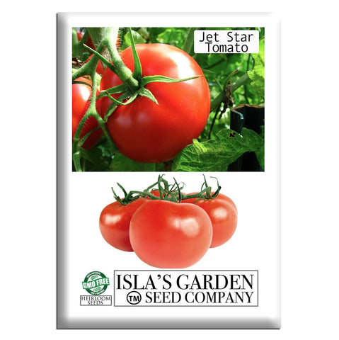 Isla's Garden Seeds Jet Star seeds packaging ready for home gardening