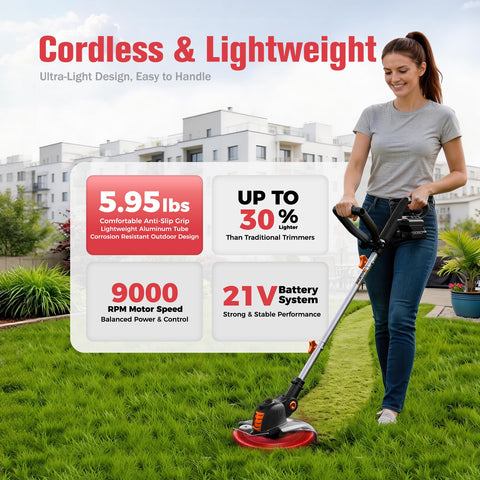 ISPRINTIME ultra-light 5.95 lb design boosts maneuverability
