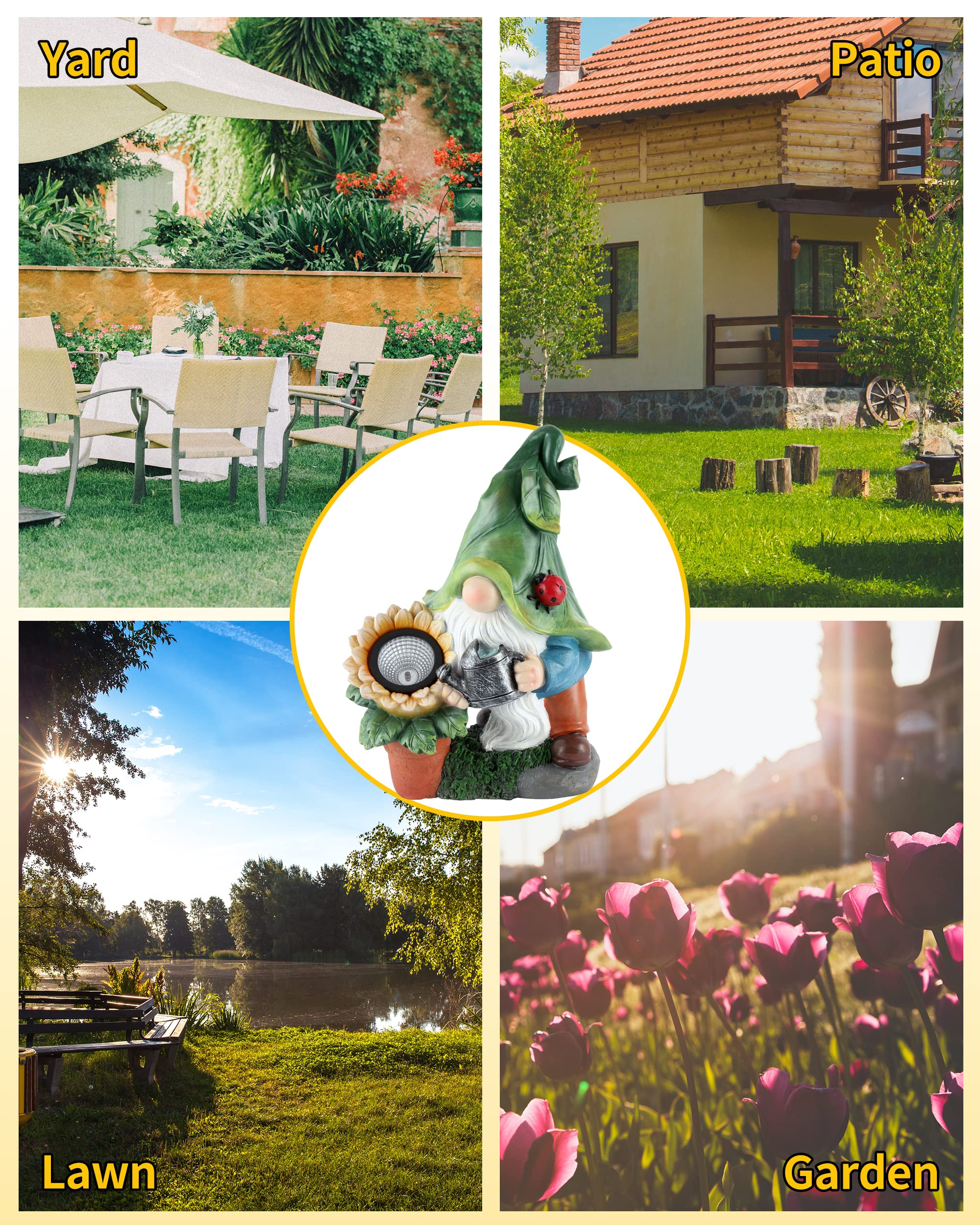 istatue garden decor gift idea for housewarmings and birthdays.