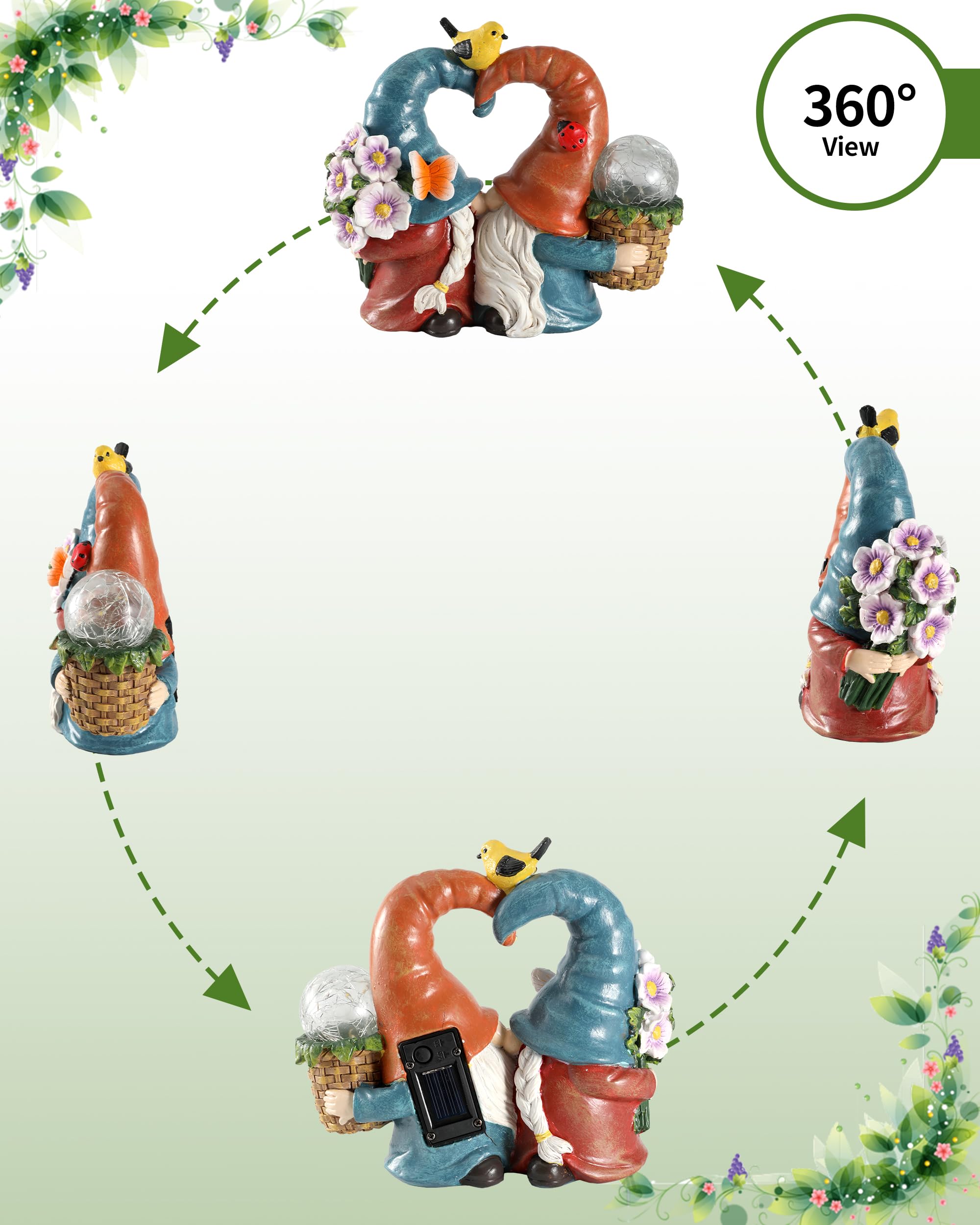 istatue cute yellow bird companion adds whimsy near the kissing couple