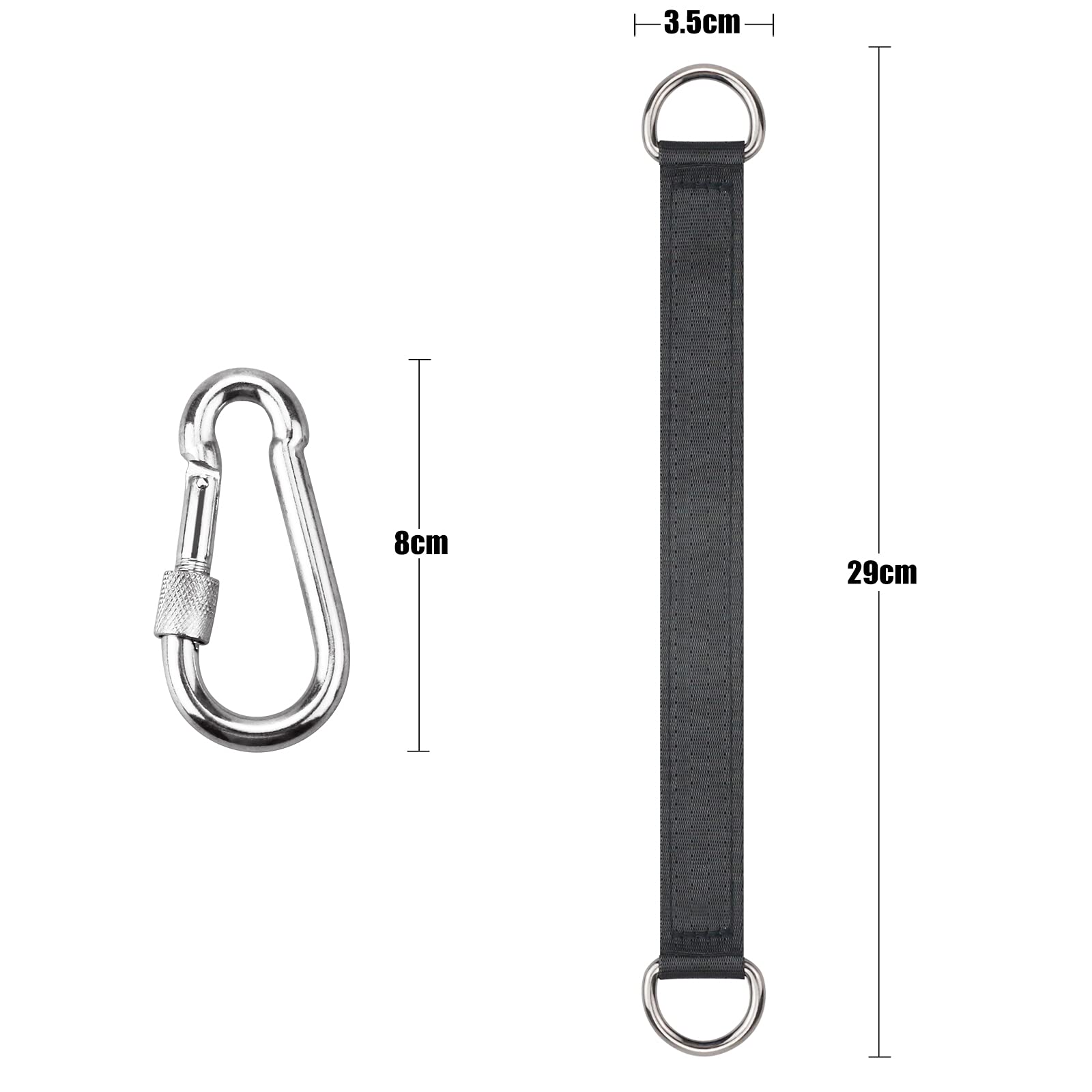 ISUSSER strap-closeup shows nylon durability for long-lasting use.