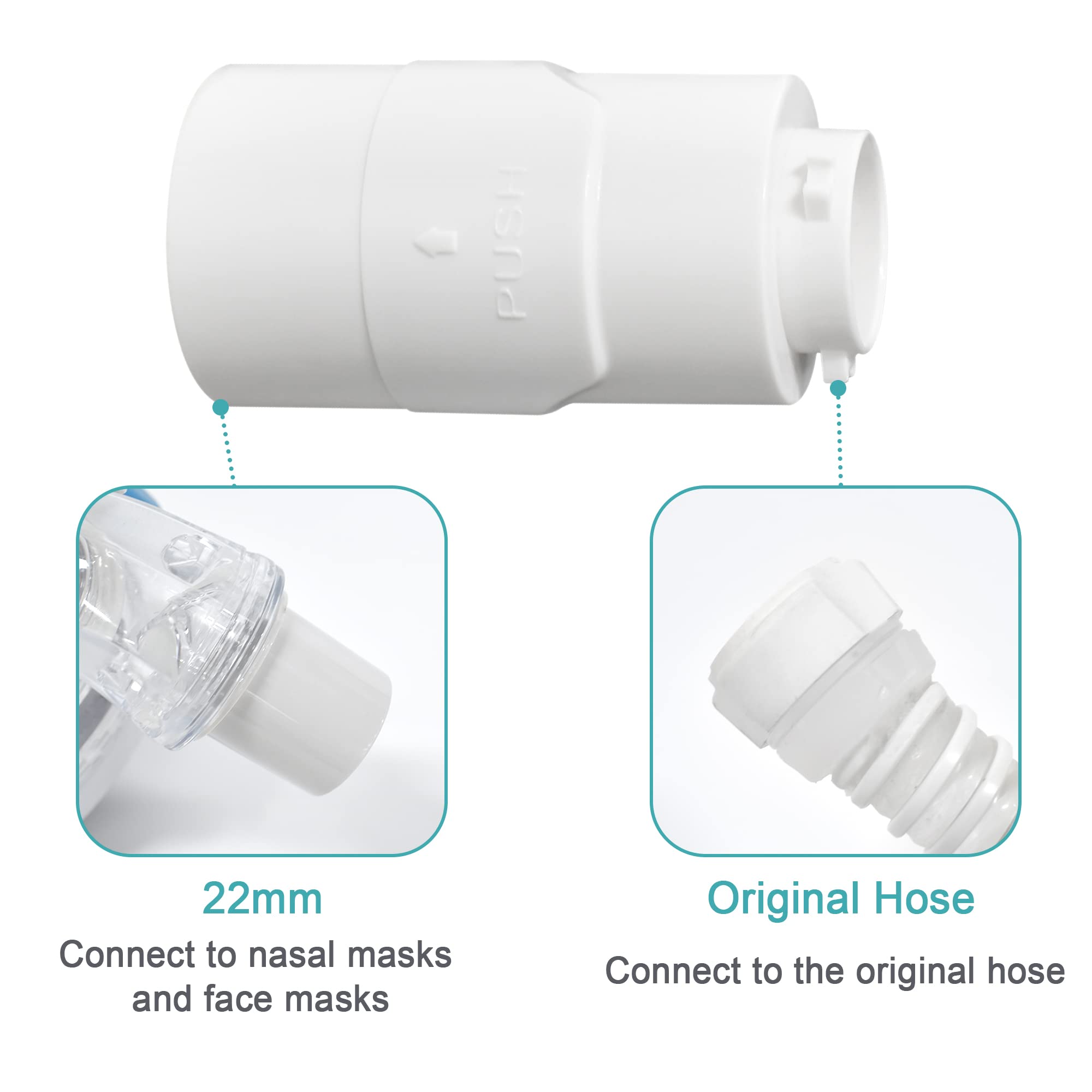 ItAll airmini-compatible hose adapter enables flexible travel connections