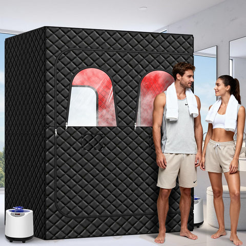 iTHERAU red light therapy with 660nm-850nm wavelengths and warm steam