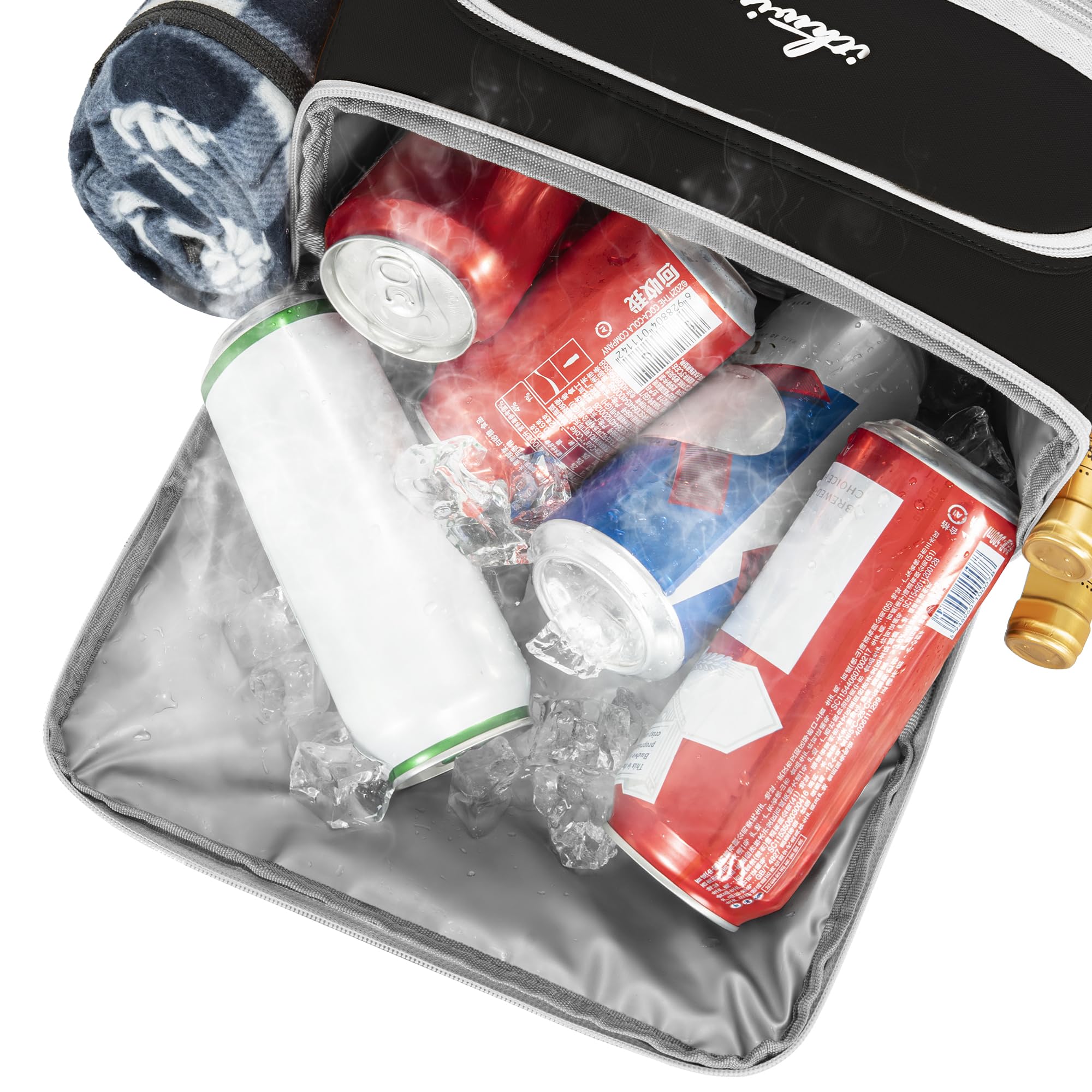 ITHWIU Cooler Backpack built-in bottle opener for easy drinks